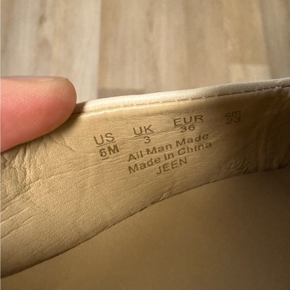 Franco Sarto Women's Elegant Cream Heels - Picture 12 of 12